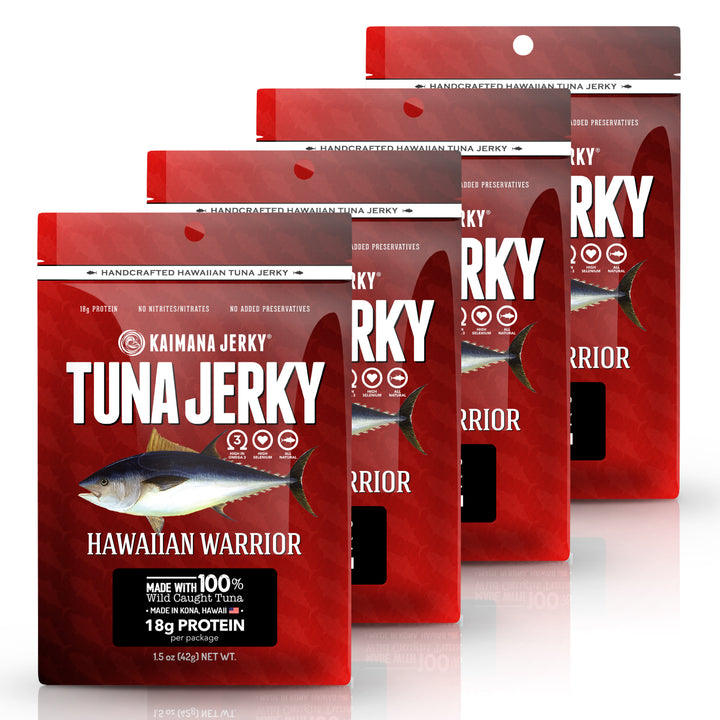 Hawaiian Warrior Ahi Tuna Jerky (4 Pack)
