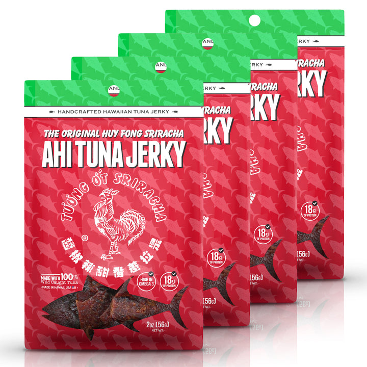 Sriracha Ahi Tuna Jerky (4 Pack)