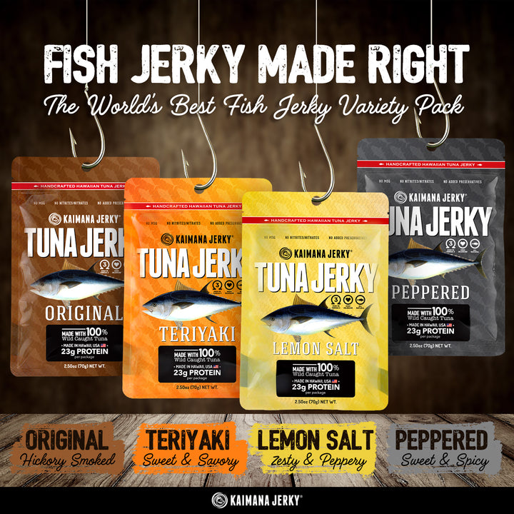 Ahi Tuna Jerky Combo Bundle