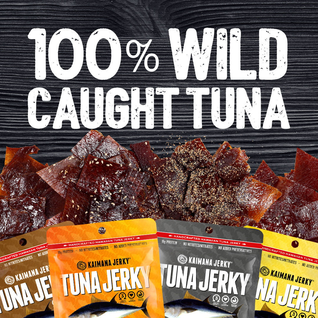 Ahi Tuna Jerky - 4 Pack Variety Bundle