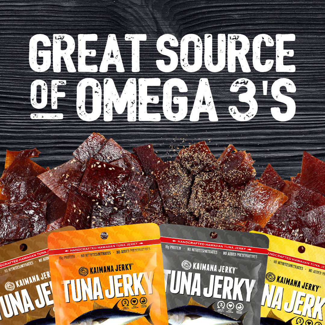 Ahi Tuna Jerky - 4 Pack Variety Bundle