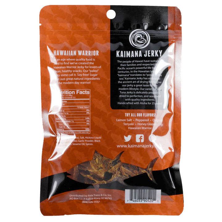 Hawaiian Warrior Ahi Tuna Jerky (4 Pack)