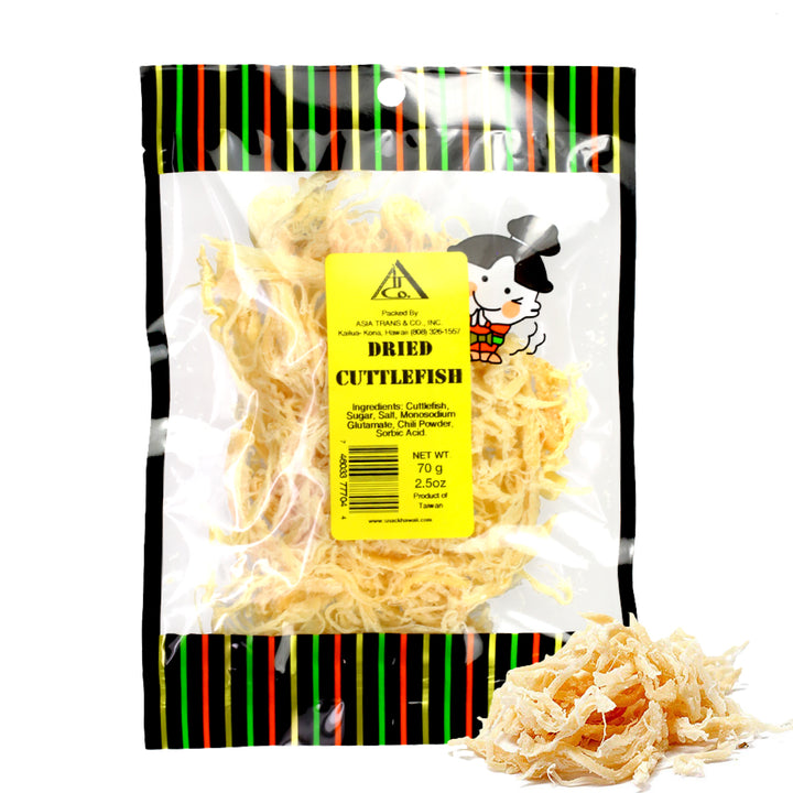 Dried Cuttlefish Shredded Ika: Seafood Snack