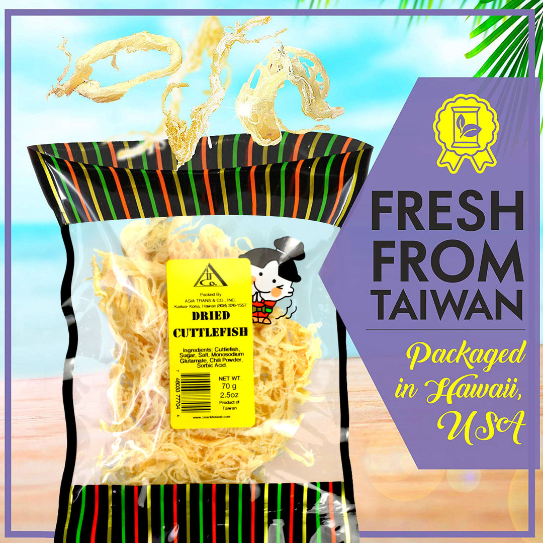 Dried Cuttlefish Shredded Ika: Dried Fish
