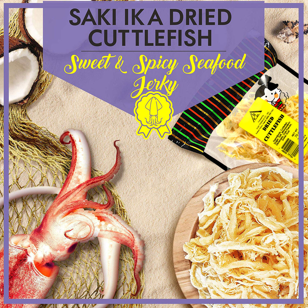 Dried Cuttlefish Shredded Ika: Dried Squid