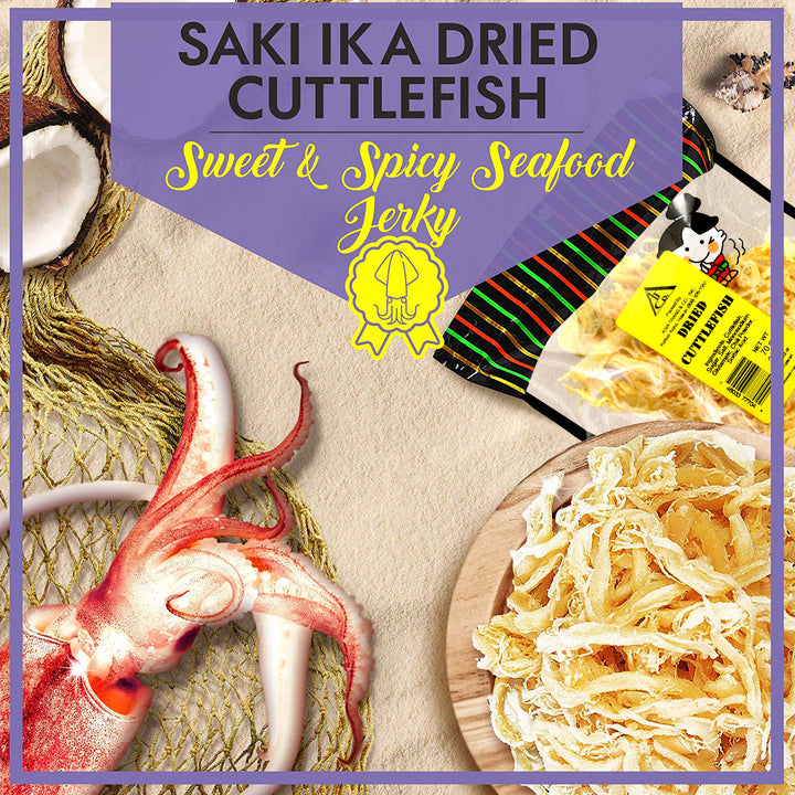 Dried Cuttlefish Shredded Ika: Dried Squid