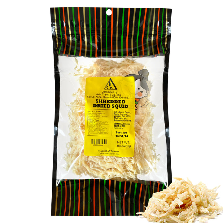 Dried Shredded Cuttlefish Ika (Squid): Dried Fish