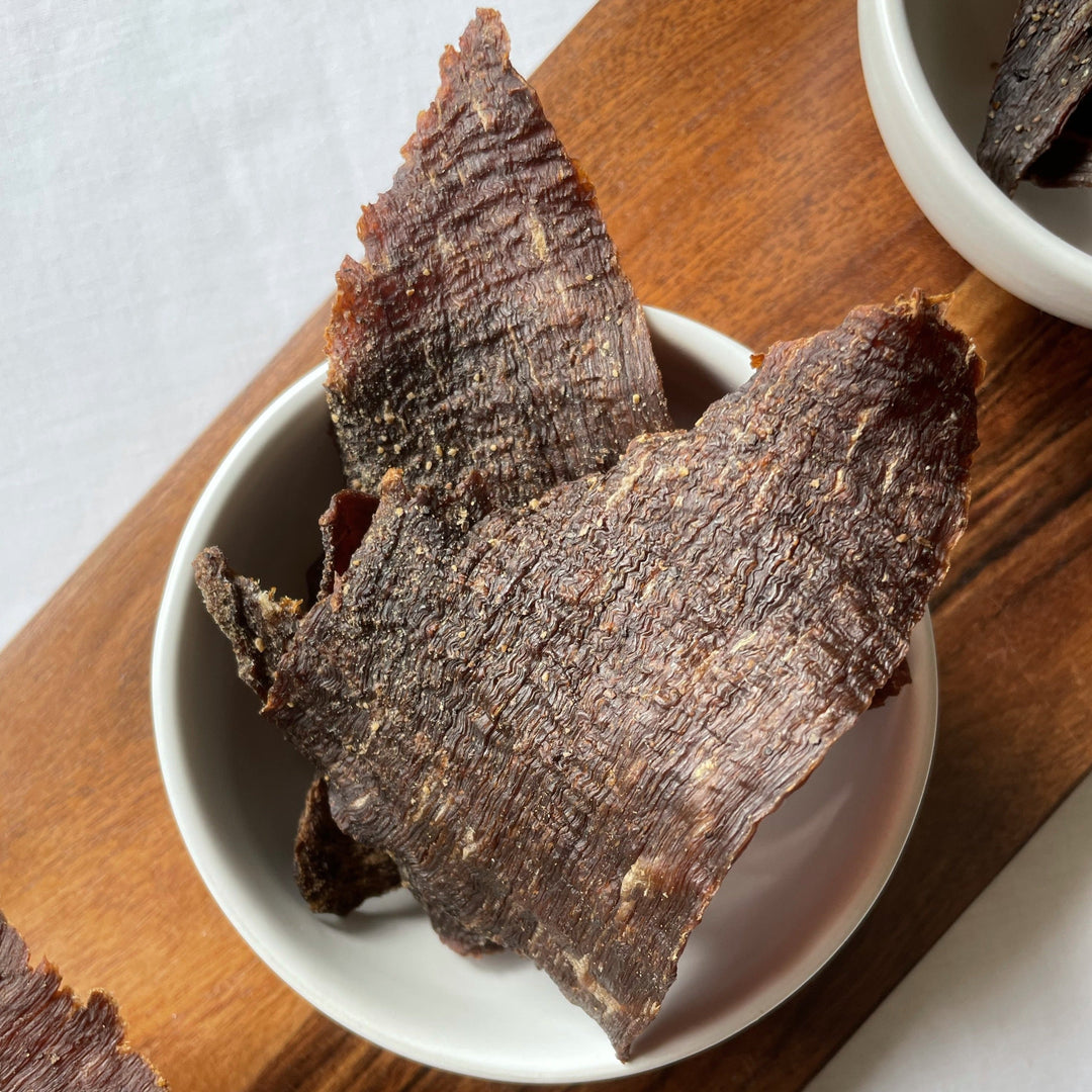 Hawaiian Style Pepper Crispy Beef Jerky: Hawaiian Beef Jerky