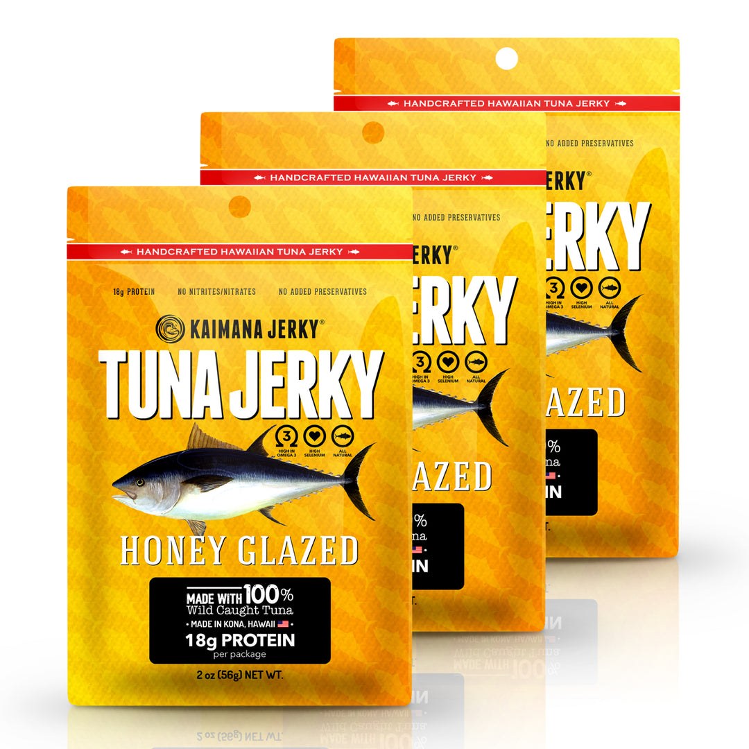 Honey Glazed Ahi Tuna Jerky: Tuna Fish Jerky