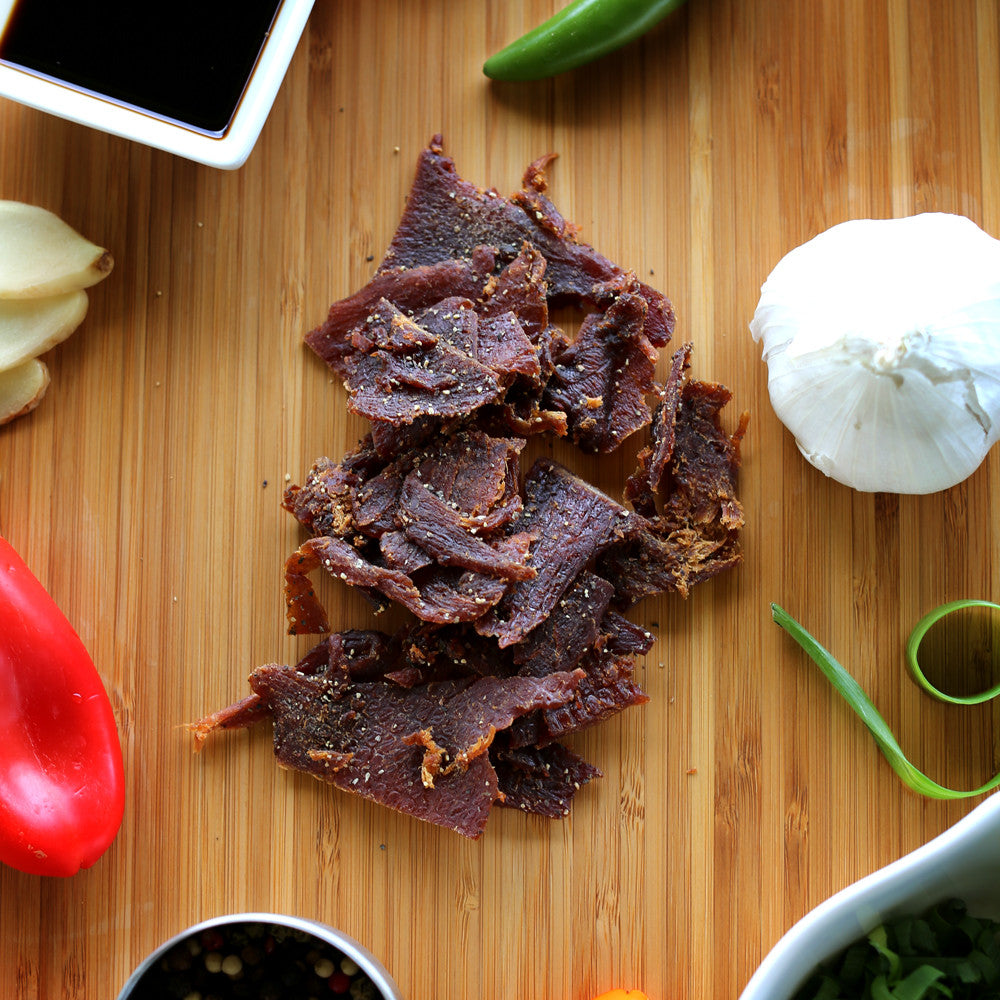 Peppered Ahi Tuna Jerky at Kaimana Jerky