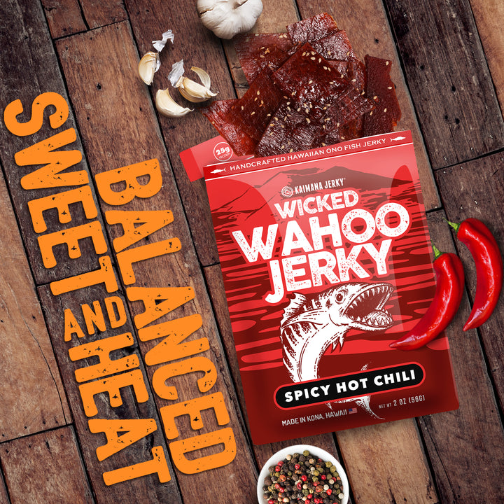 Spicy Hot Chili Wahoo Jerky