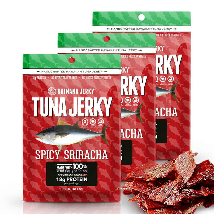 Sriracha Ahi Tuna Jerky
