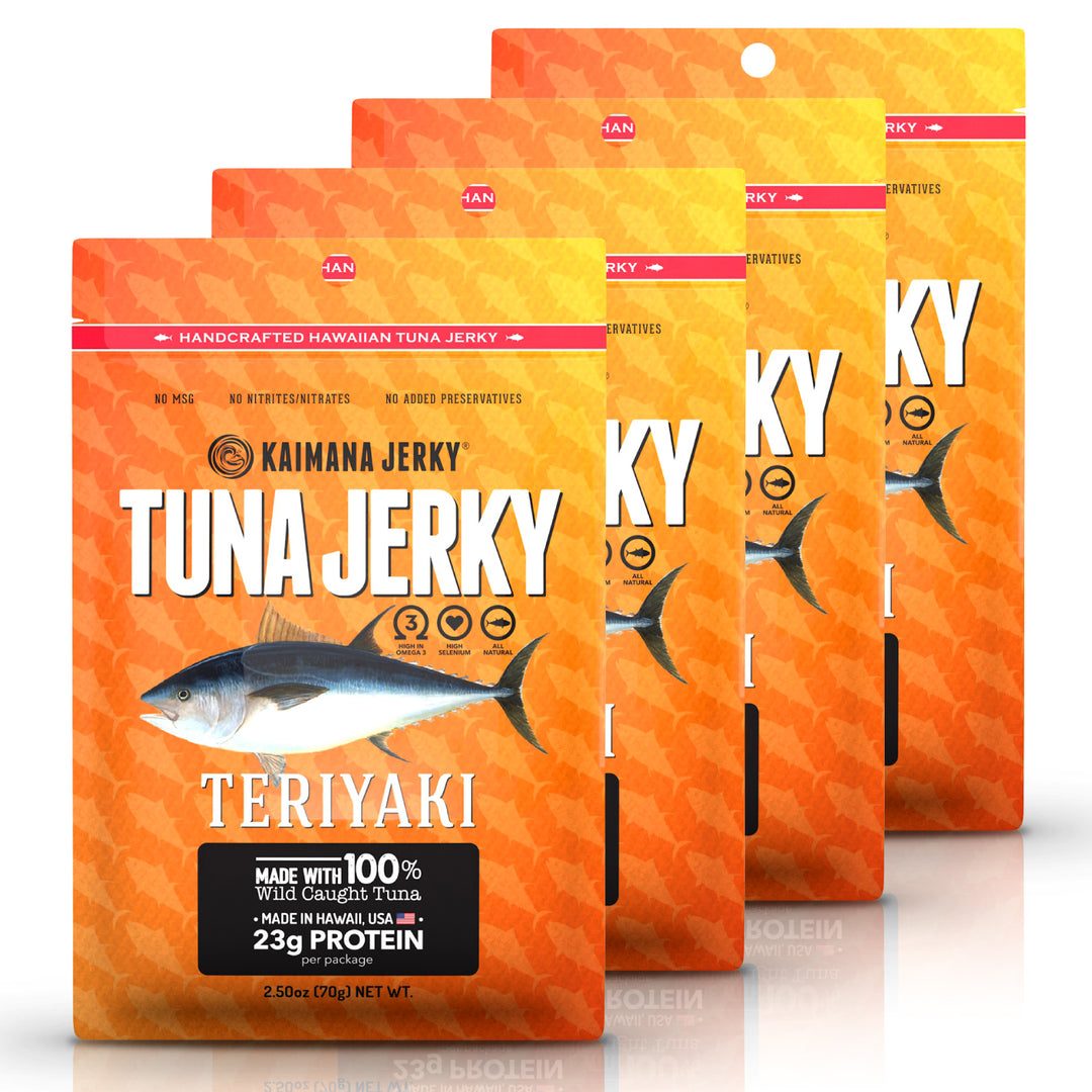Teriyaki Ahi Tuna Jerky (4 Pack)