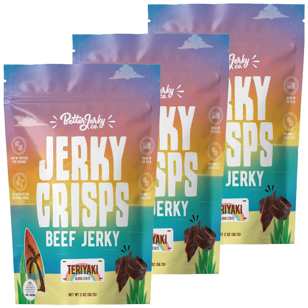 Teriyaki Crispy Beef Jerky: Best Beef Jerky