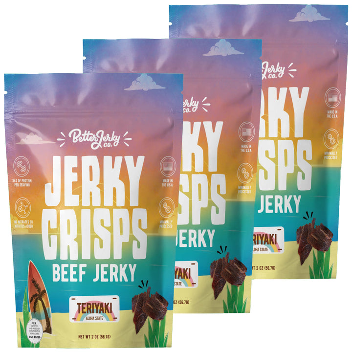 Teriyaki Crispy Beef Jerky: Best Beef Jerky
