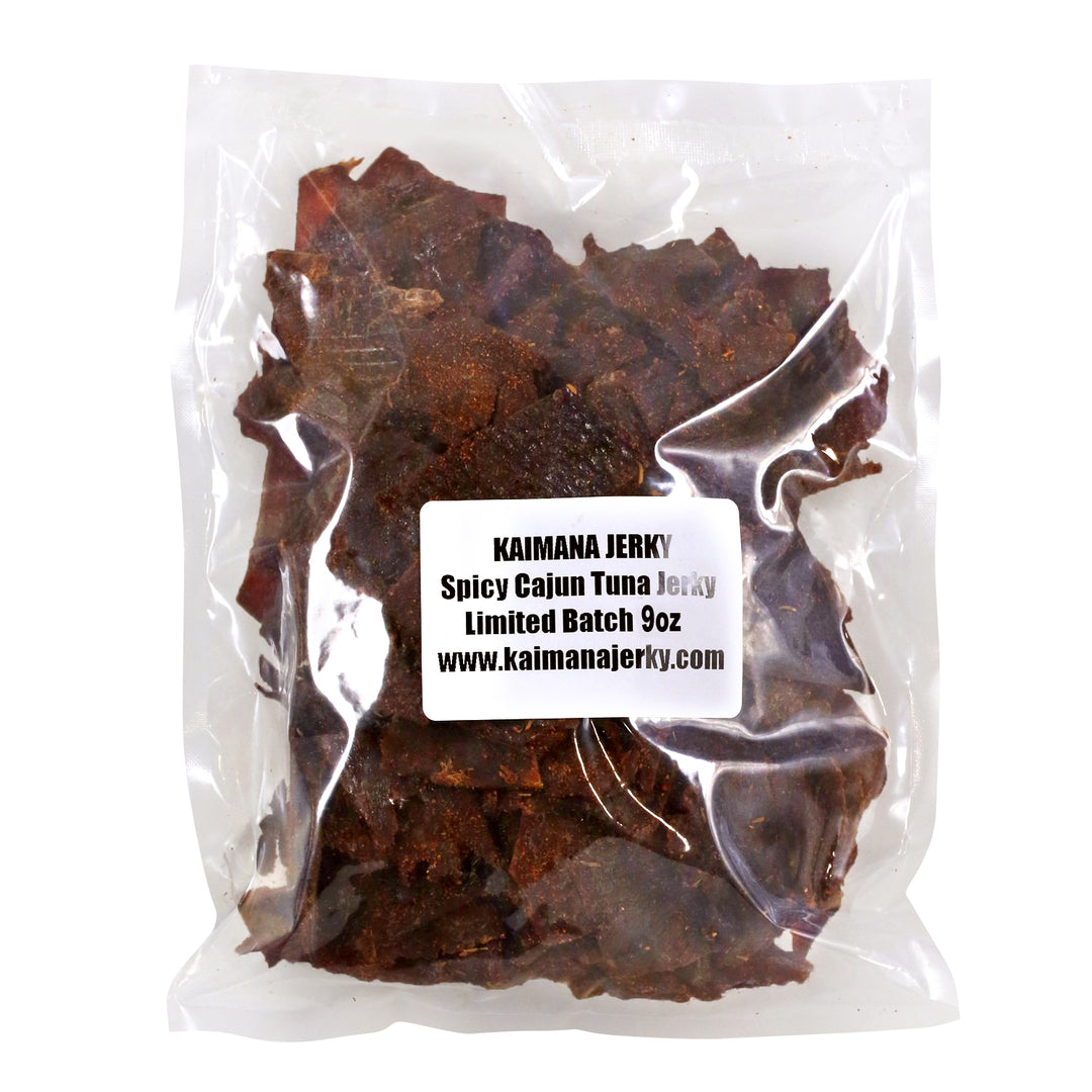 Cajun Ahi Tuna Jerky: Ahi Fish Jerky